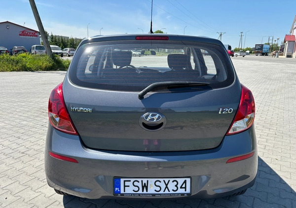 Hyundai i20 cena 24999 przebieg: 115000, rok produkcji 2014 z Świebodzin małe 232